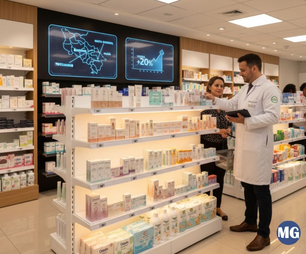 Gôndola para Farmácia